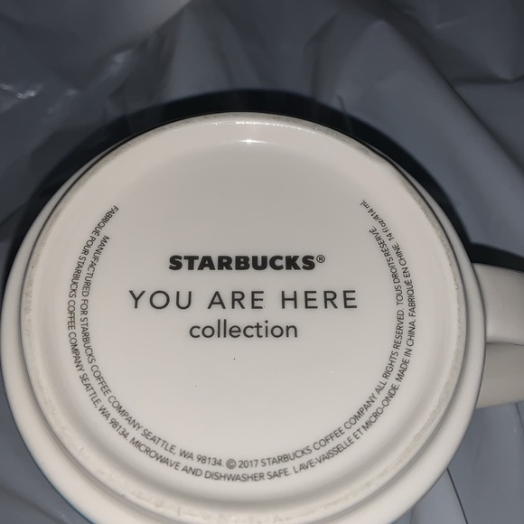 ( 2 / 15$ ) Starbucks Ceramic Coffee Mug 2017 We Are Here Series Vancouver 14oz - Picture 5 of 5